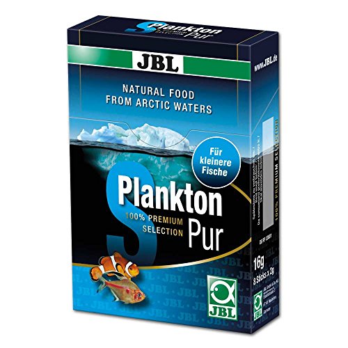 JBL PlanktonPur 30031, Leckerbissen für kleine Aquarienfische, 8 Sticks, 2 g