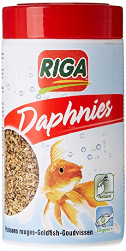 Riga - Cold Daphnien - 100% Getrocknete Daphnien - Idealer Leckerbissen für Gold- und Kaltwasserfische - 38 g