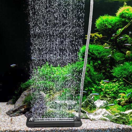 hygger Luftsteine Aquarium, Aquarium Luftausströmer, Aquarium Sprudler,Sehr Leiser Ausströmer Aquarium Sauerstoff Diffusor Set für Luftpumpe, Aquarium, kleiner Eimer und Hydrokultur