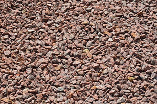 4myBaby Best for Garden Granit Ziersplitt rot 5-8 mm umweltfreundlich klein Kies Splitt Natur bunt für Beete, Wege & Gartenteiche Zierkies 10 kg-500 kg zur Auswahl (10 kg)