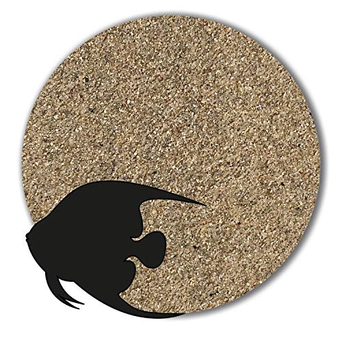 Müller GmbH - Aquarium Sand/Aquarium Kies - 25 KG - 0,4-0,8mm - Natur - Deutsche Premiumqualität